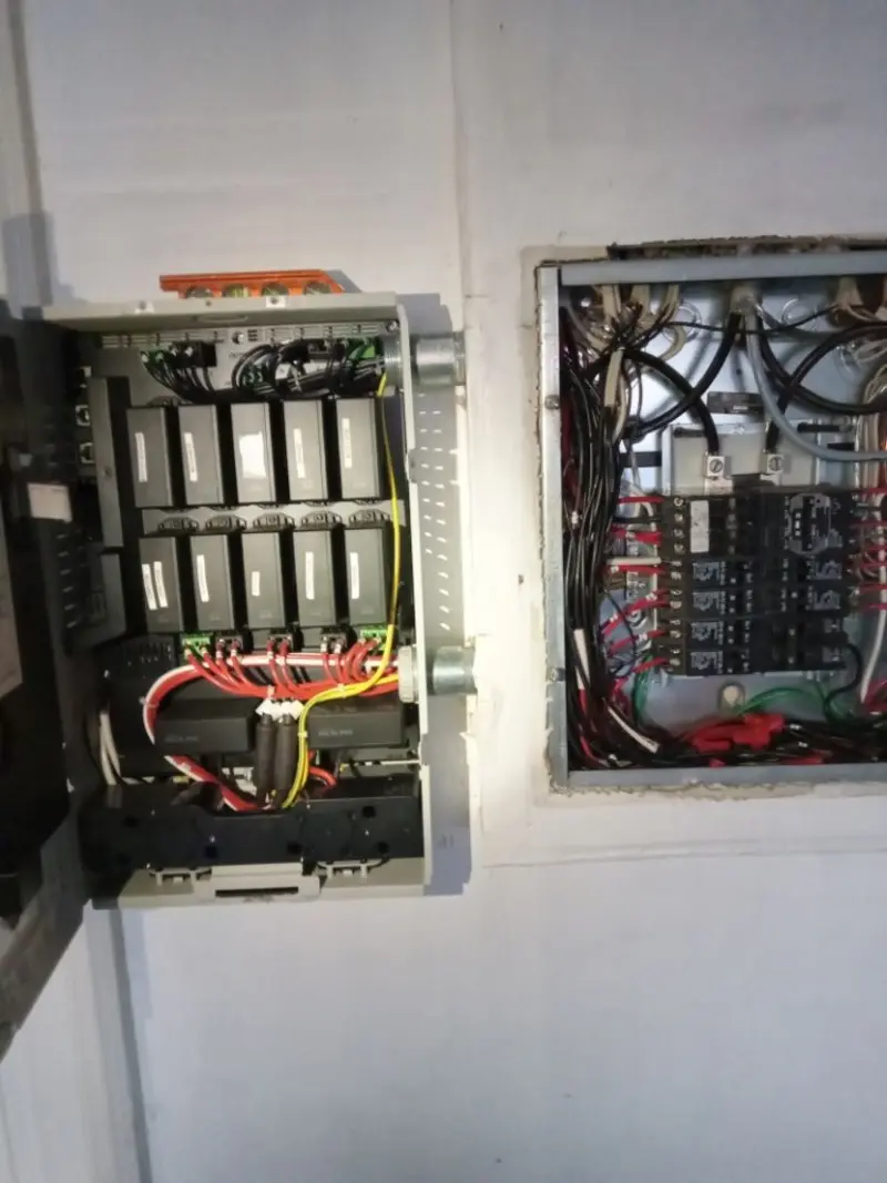 Electrical panel upgrade completed for Indoor Lighting Installation in Okmulgee